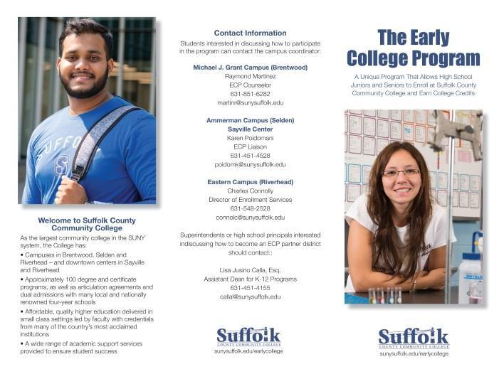 Early College Program Brochure