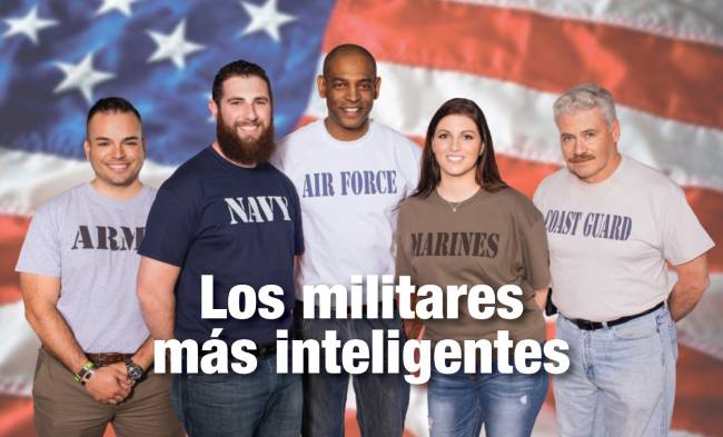 Folleto de servicios para veteranos y militares