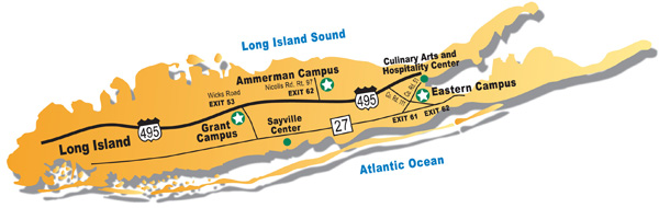 suffolk county community college campus map Campus Maps And Information suffolk county community college campus map