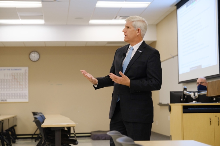 Town Hall with Dr. Bonahue, Suffolk County Community College