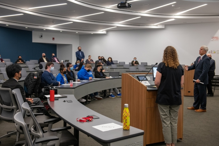 Town Hall with Dr. Bonahue, Suffolk County Community College