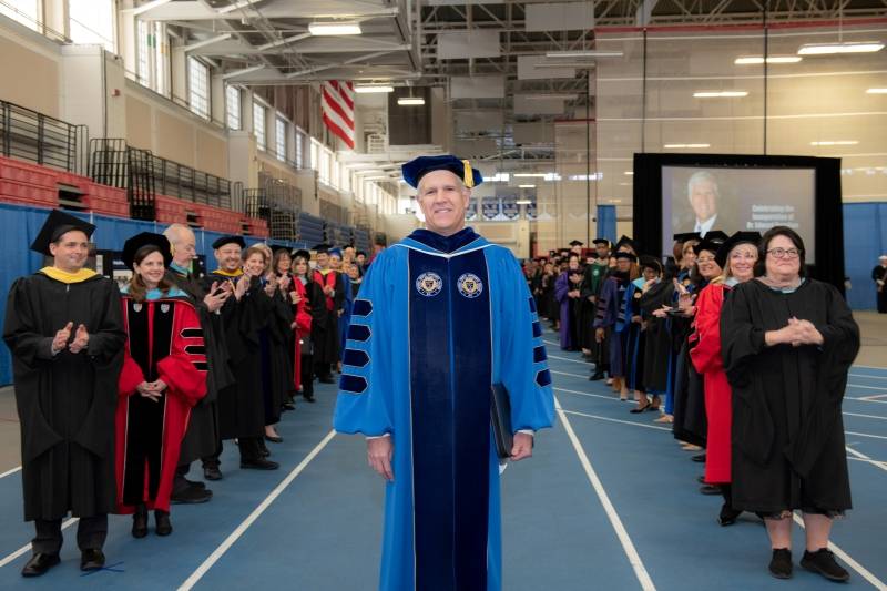 Dr. Bonahue Inaugurated as College's Seventh President