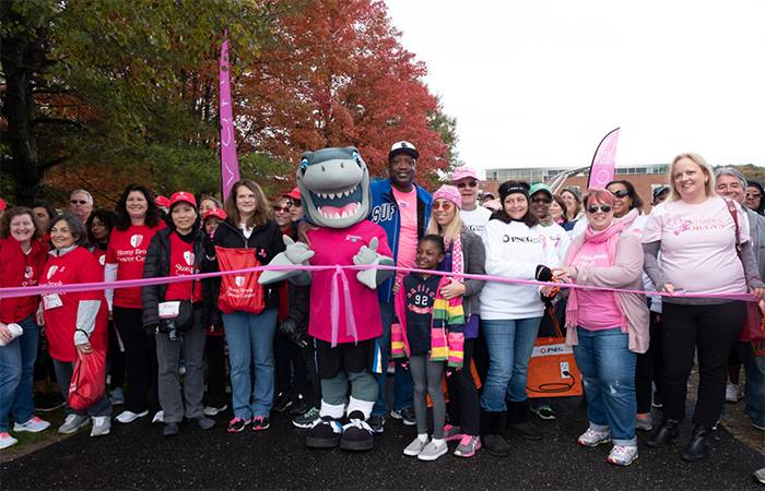 Dr. McKay and Suffolk Volunteers Make Strides