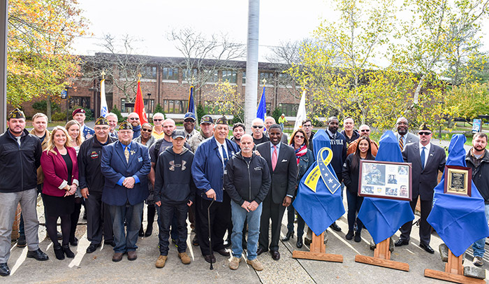 Eastern Campus Veterans Plaza Dedication