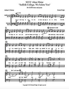 Alma Mater music sheet