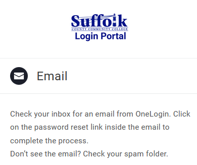 screenshot of email window