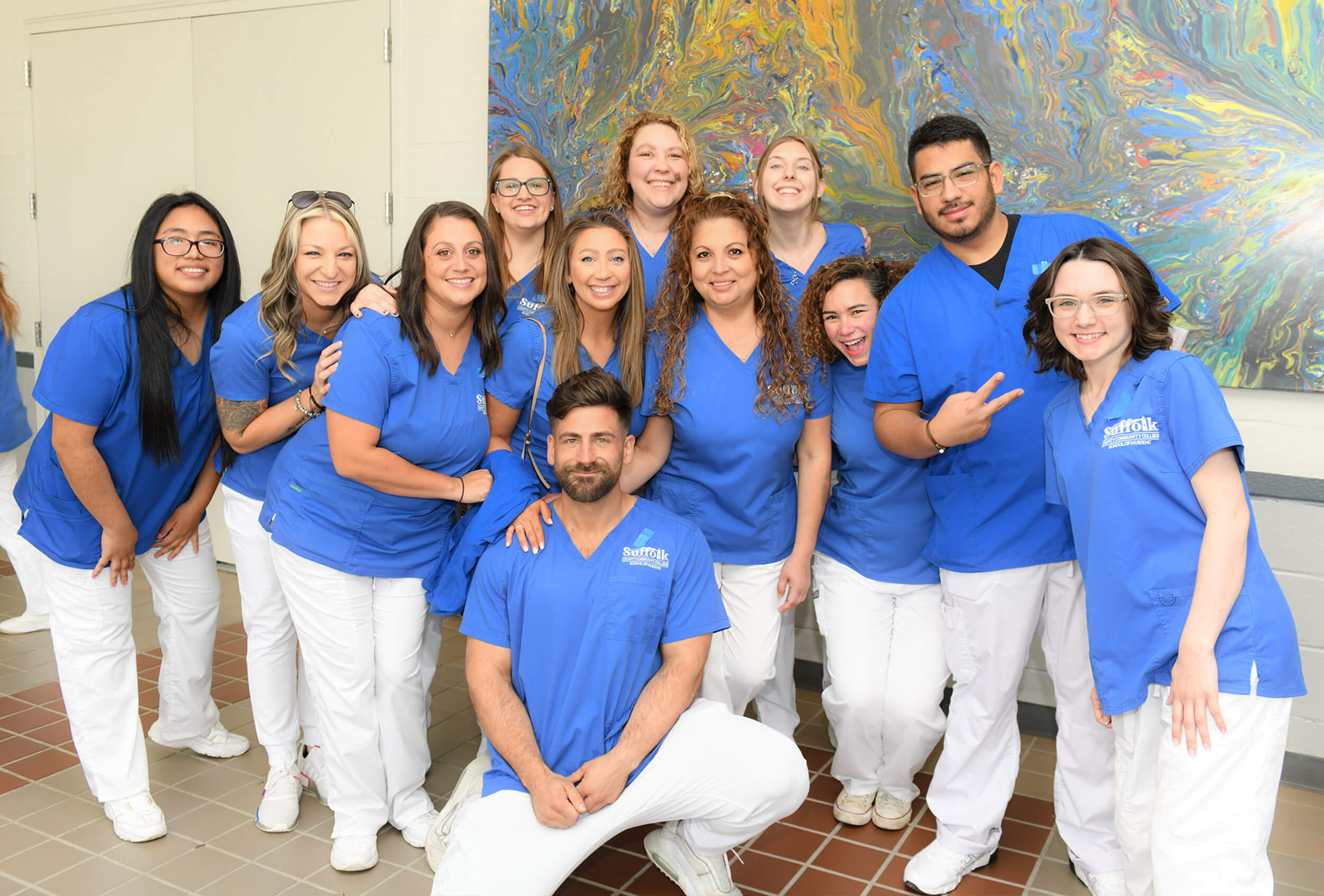 Photo of Nursing Student graduates