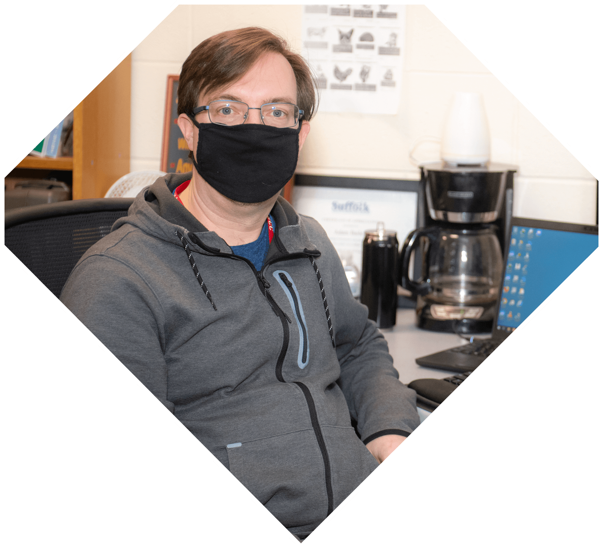 Photo of IT staff member.