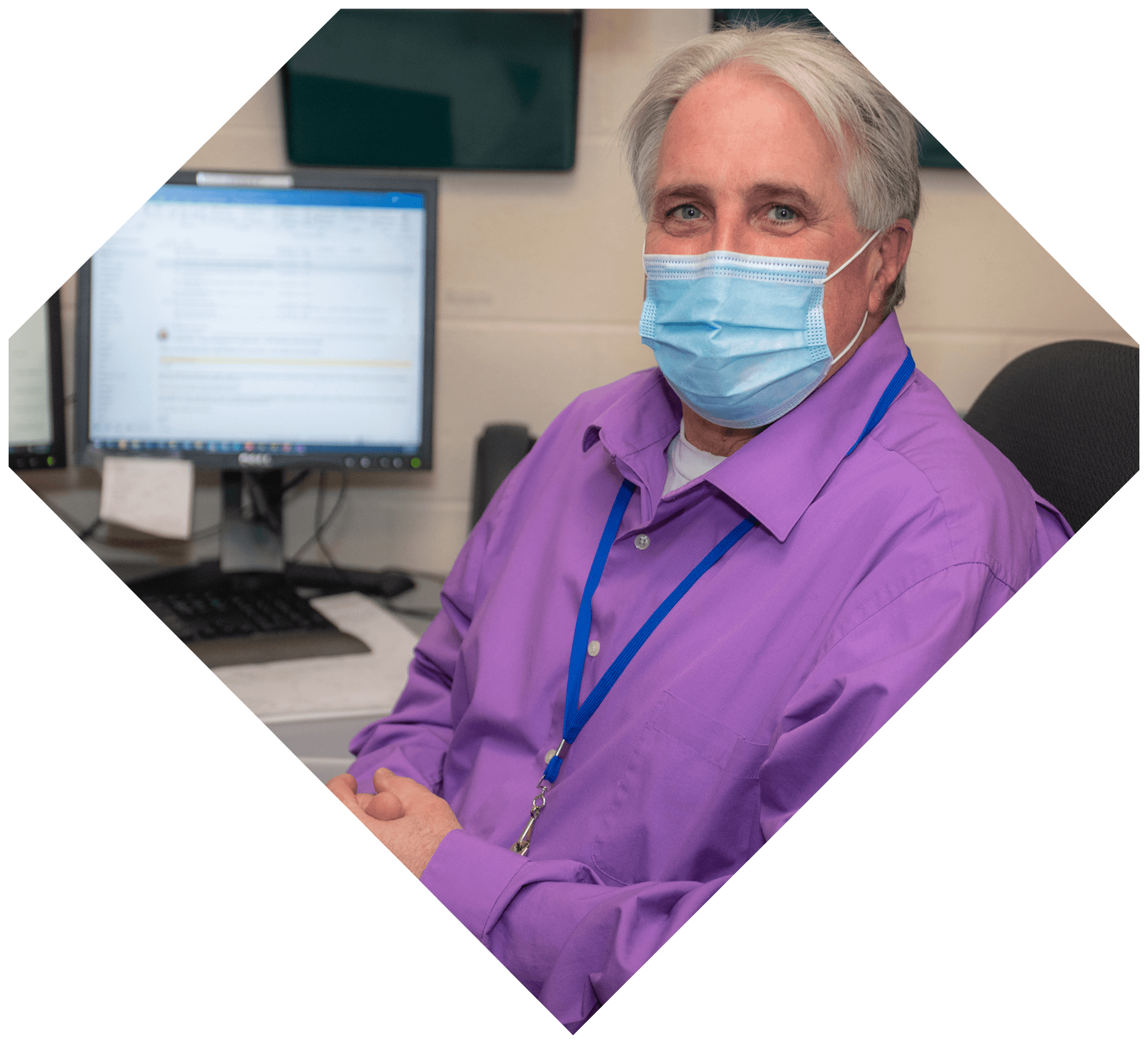 Photo of IT staff member.