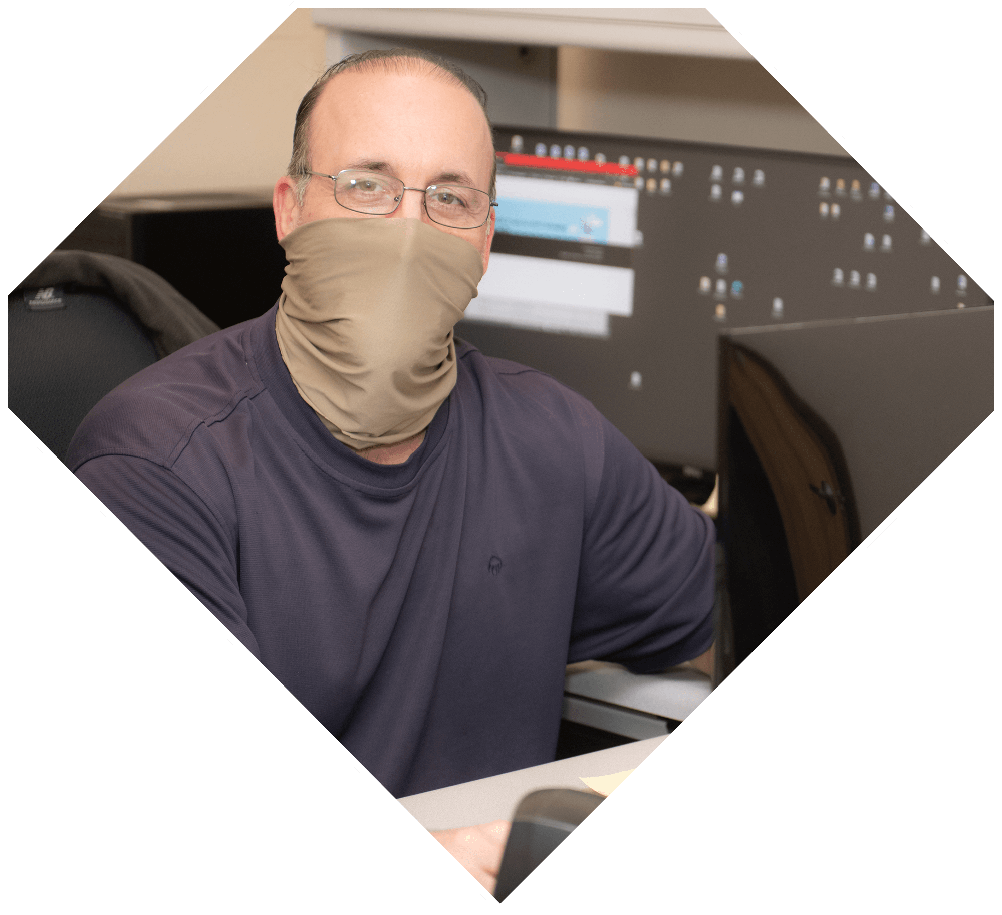 Photo of IT staff member.