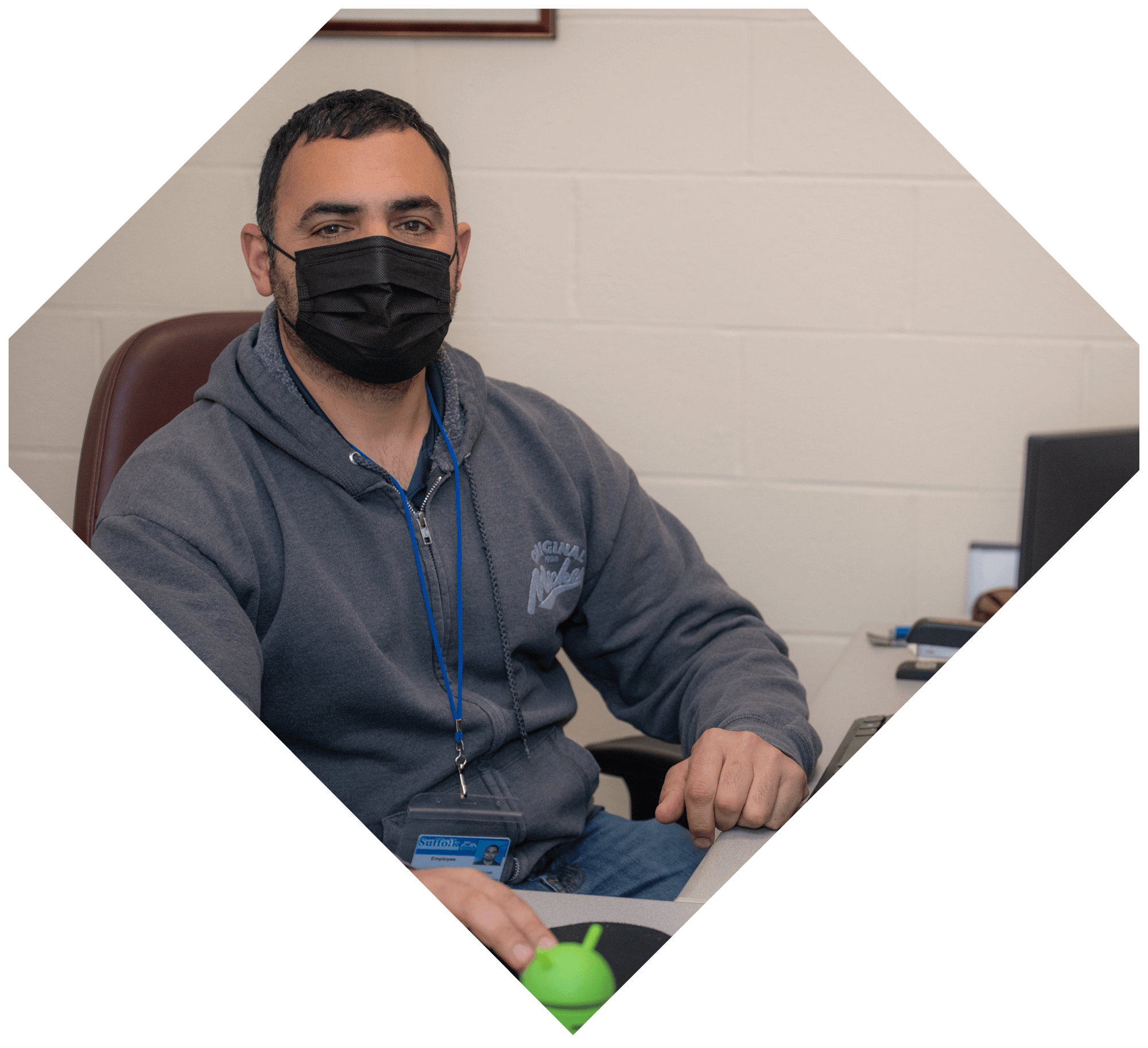 Photo of IT staff member.