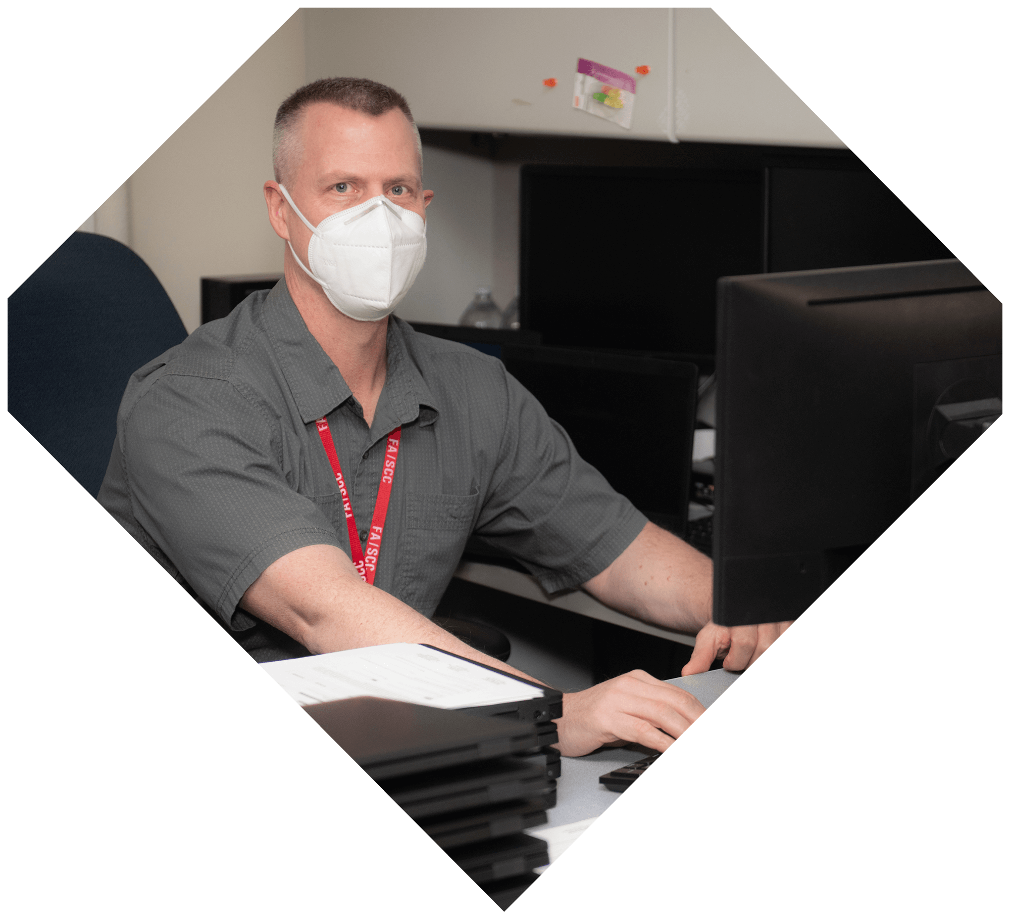 Photo of IT staff member.