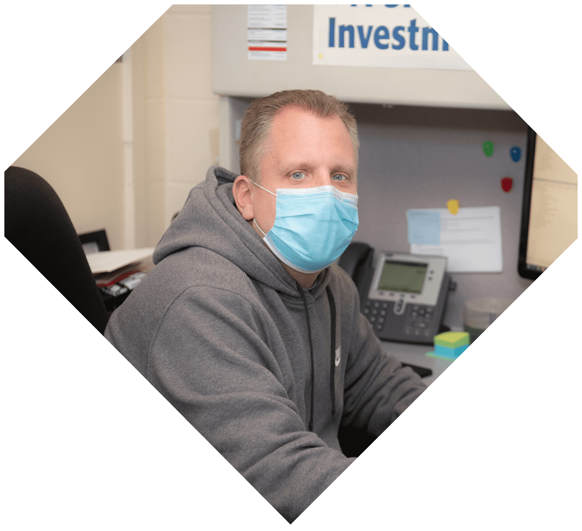 Photo of IT staff member.
