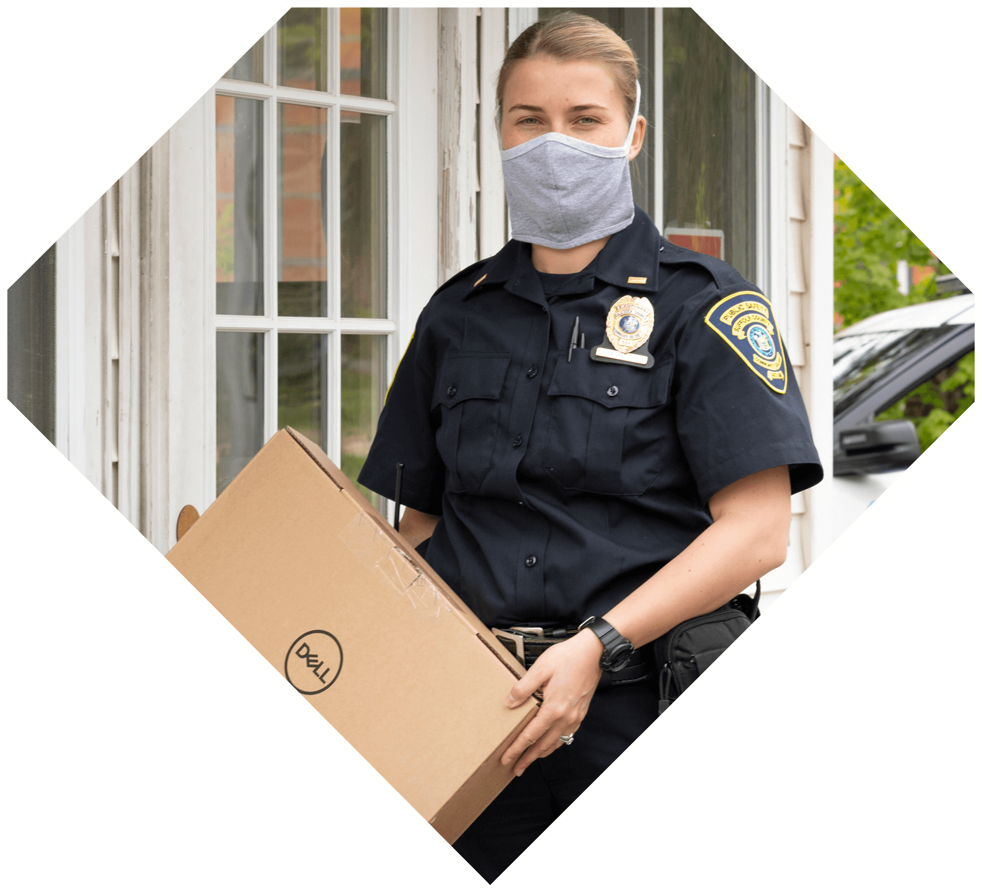 Photo of public safety staff member.
