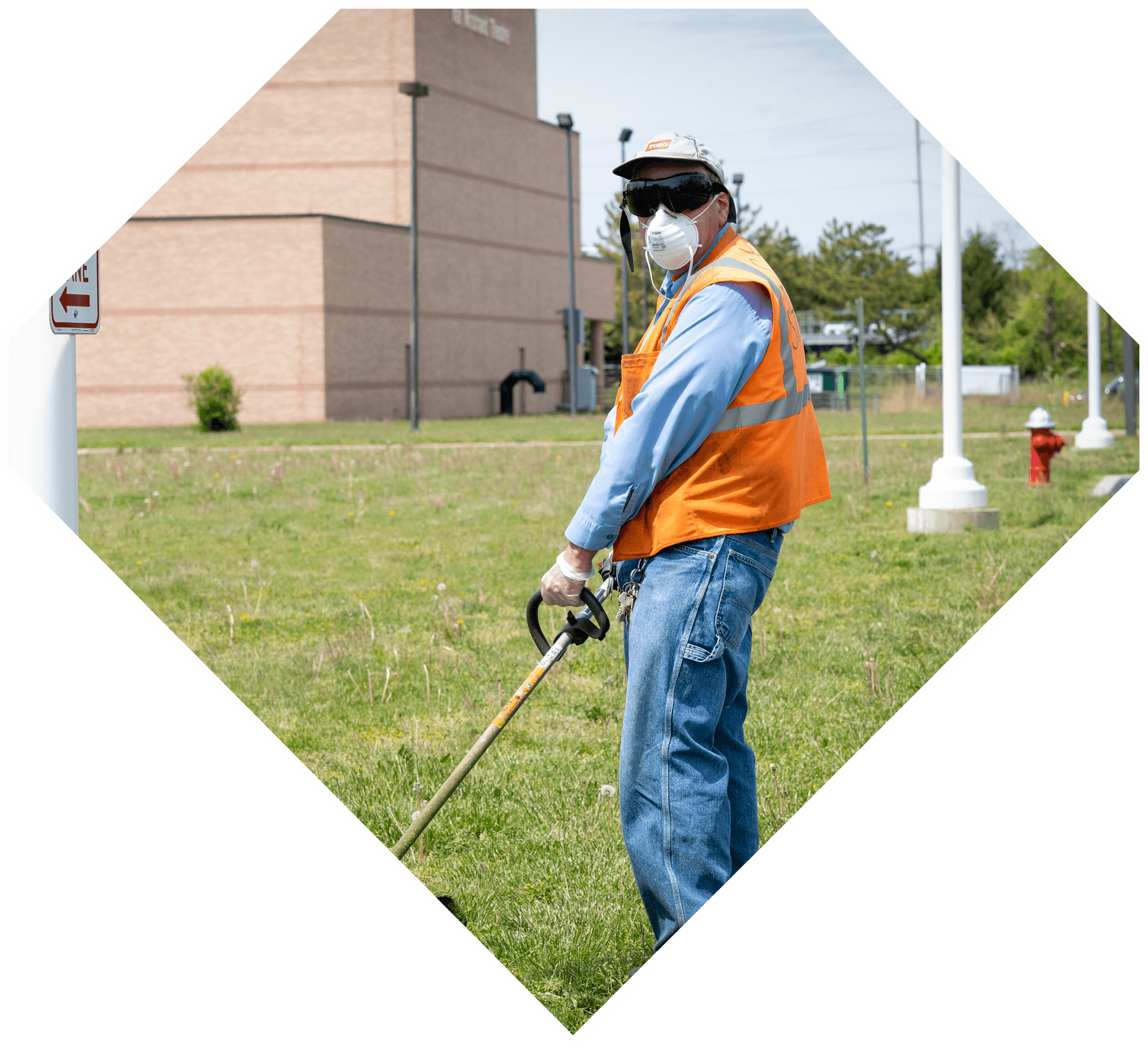 Photo of plant ops staff member.