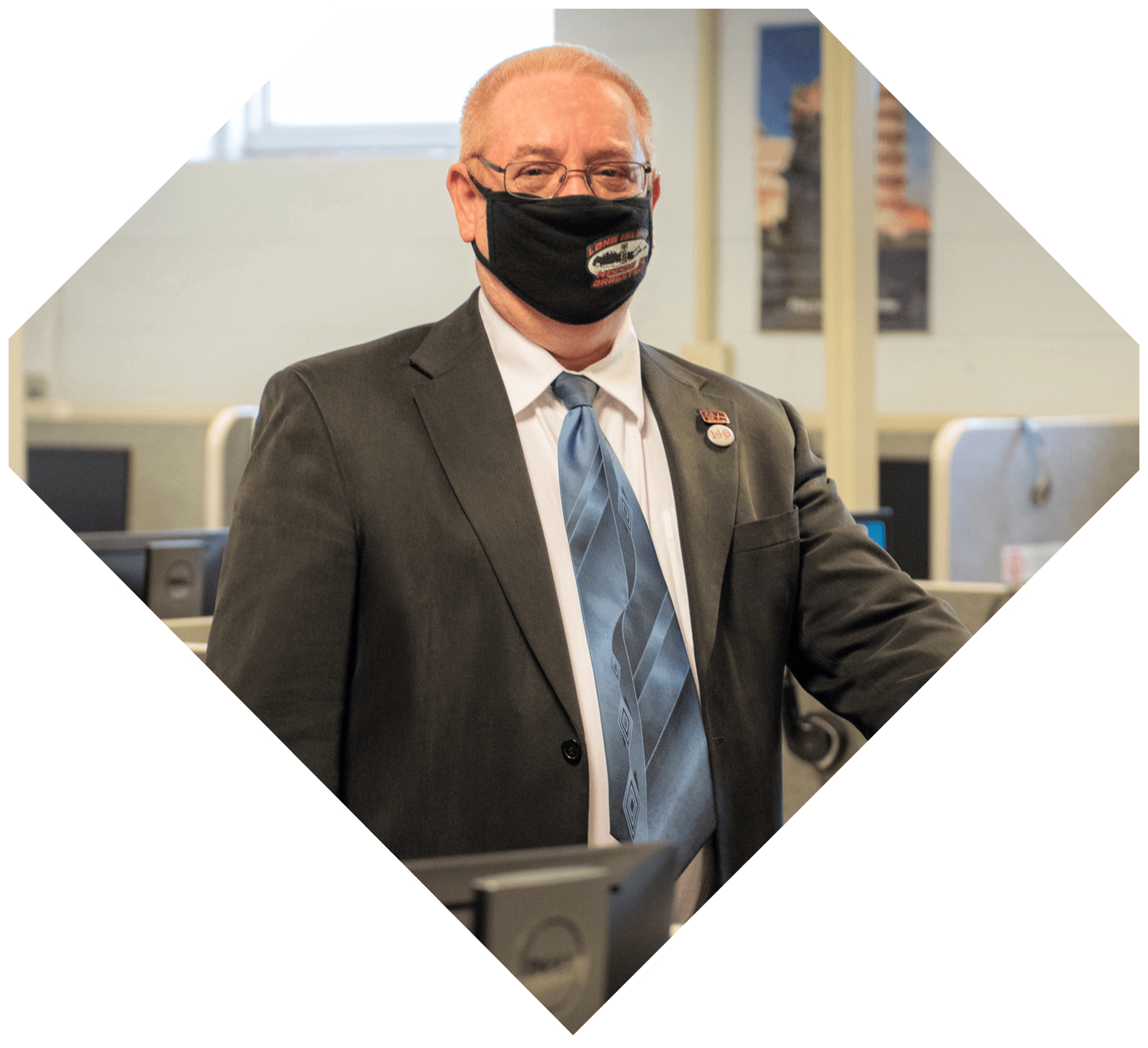 Photo of IT staff member.