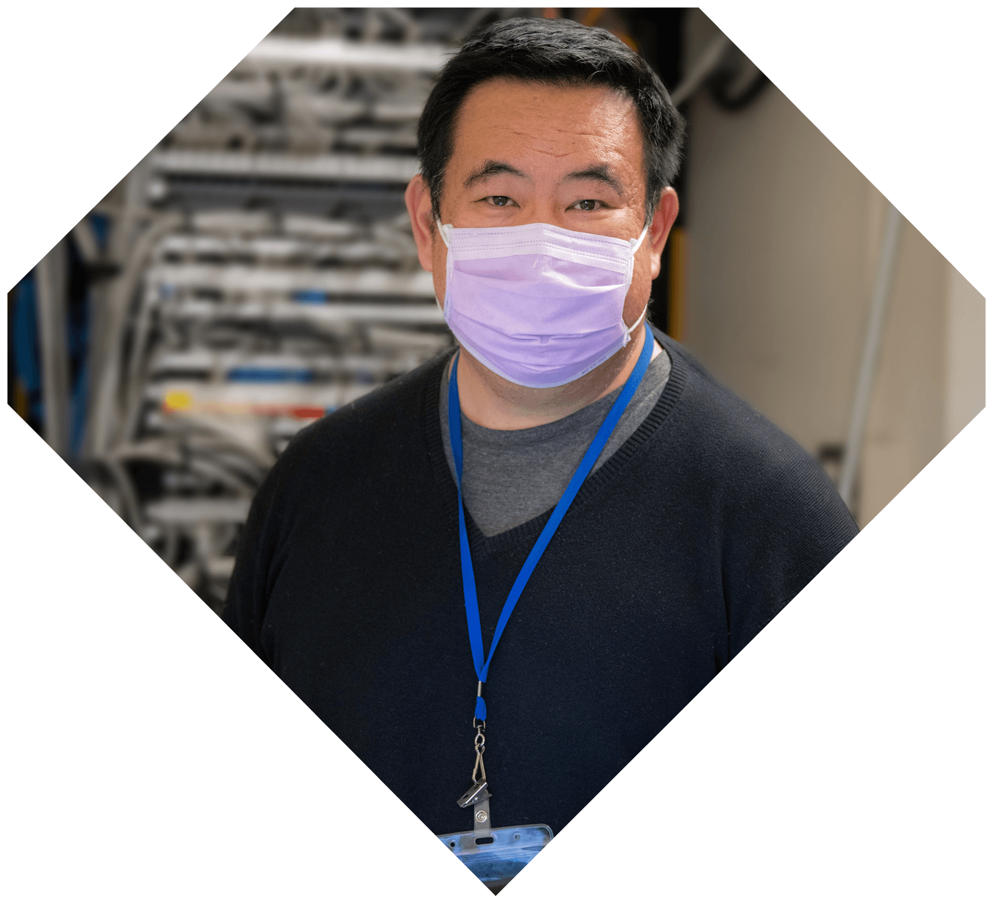 Photo of IT staff member.