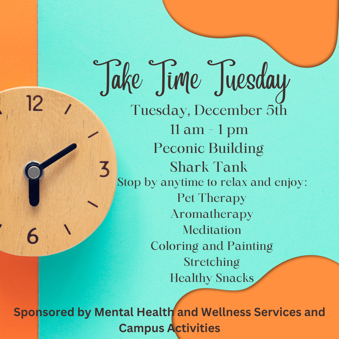 Take Time Tuesday Eastern Campus