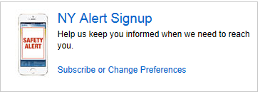 NY Alert Signup