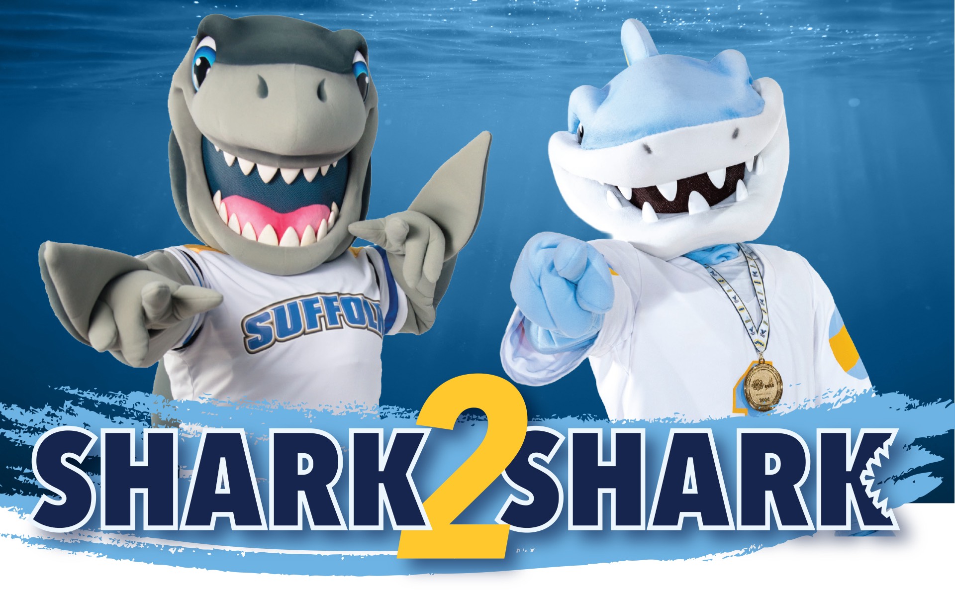 SUNY Suffolk Shark and LIU Shark