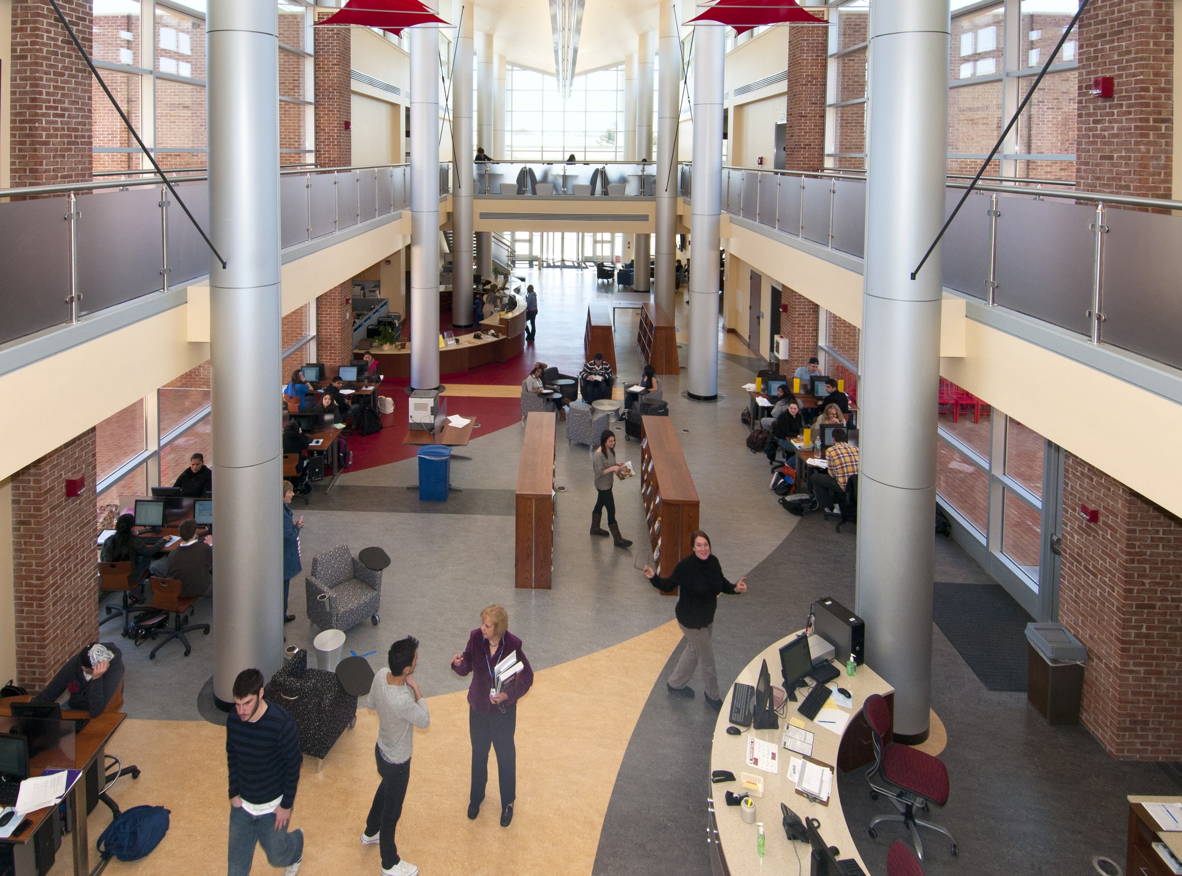 The Montaukett Learning Resource Center in Riverhead