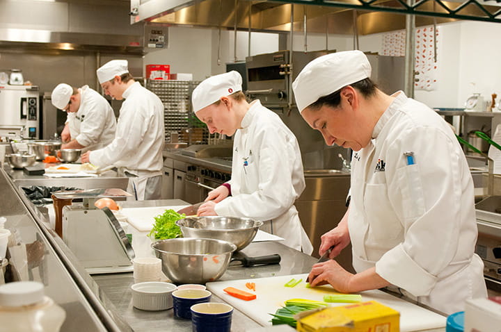 Showcase image of chefs for the Culinary Arts "about us" page