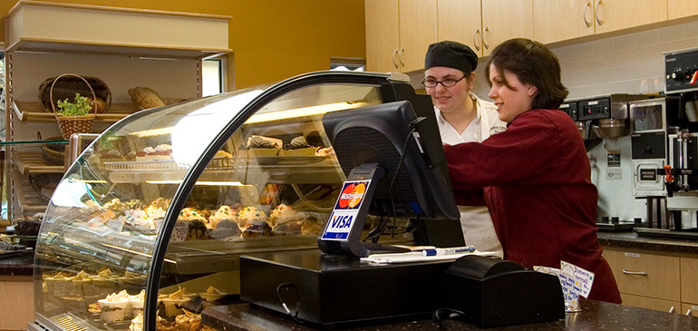 Culinary Arts Center Internship Photo of Interns in the Bakery