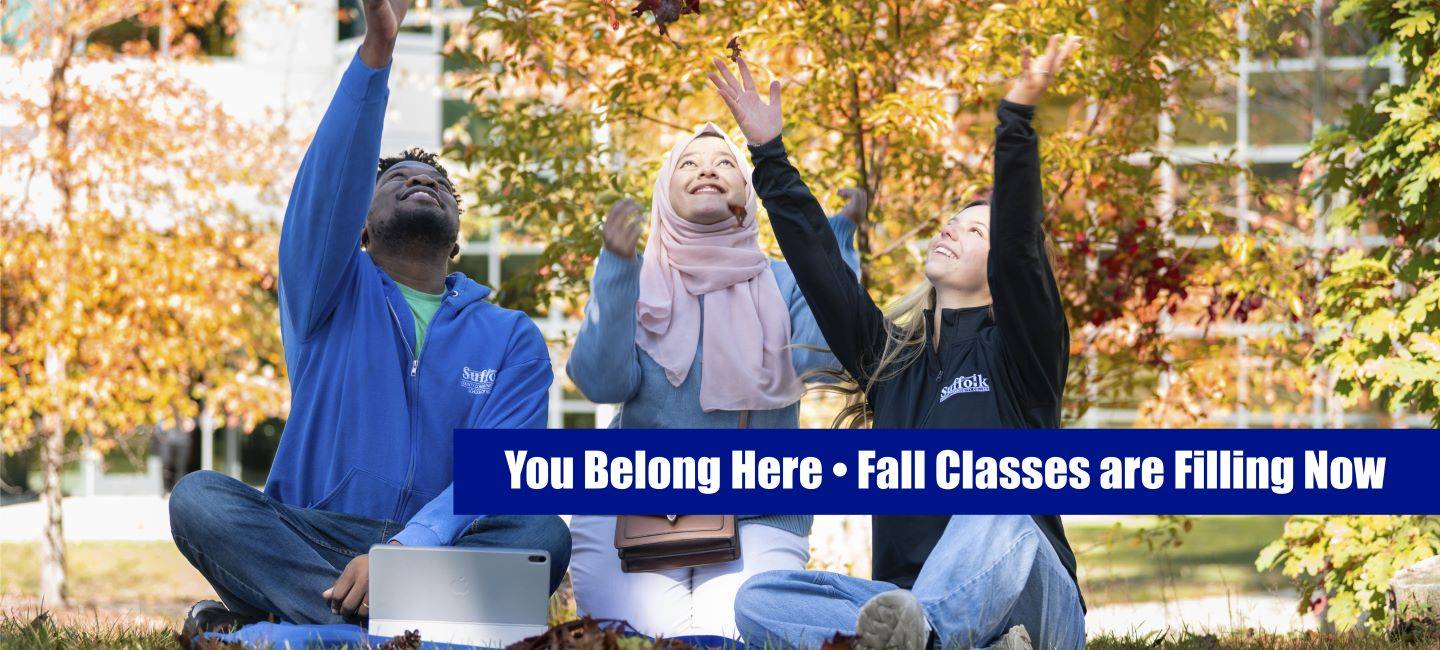 You belong here. Fall 2026 classes are filling now.