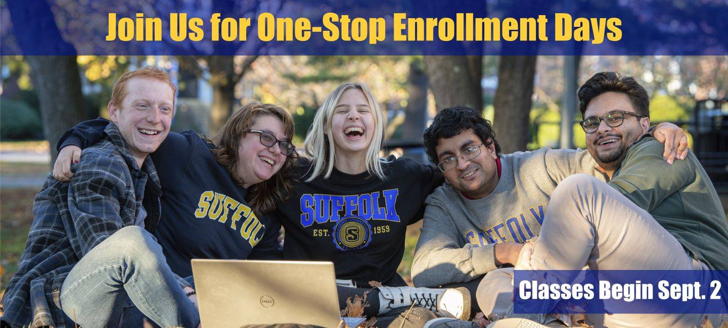 Join Us For One-Stop Enrollment Days. Classes Begin September 2nd