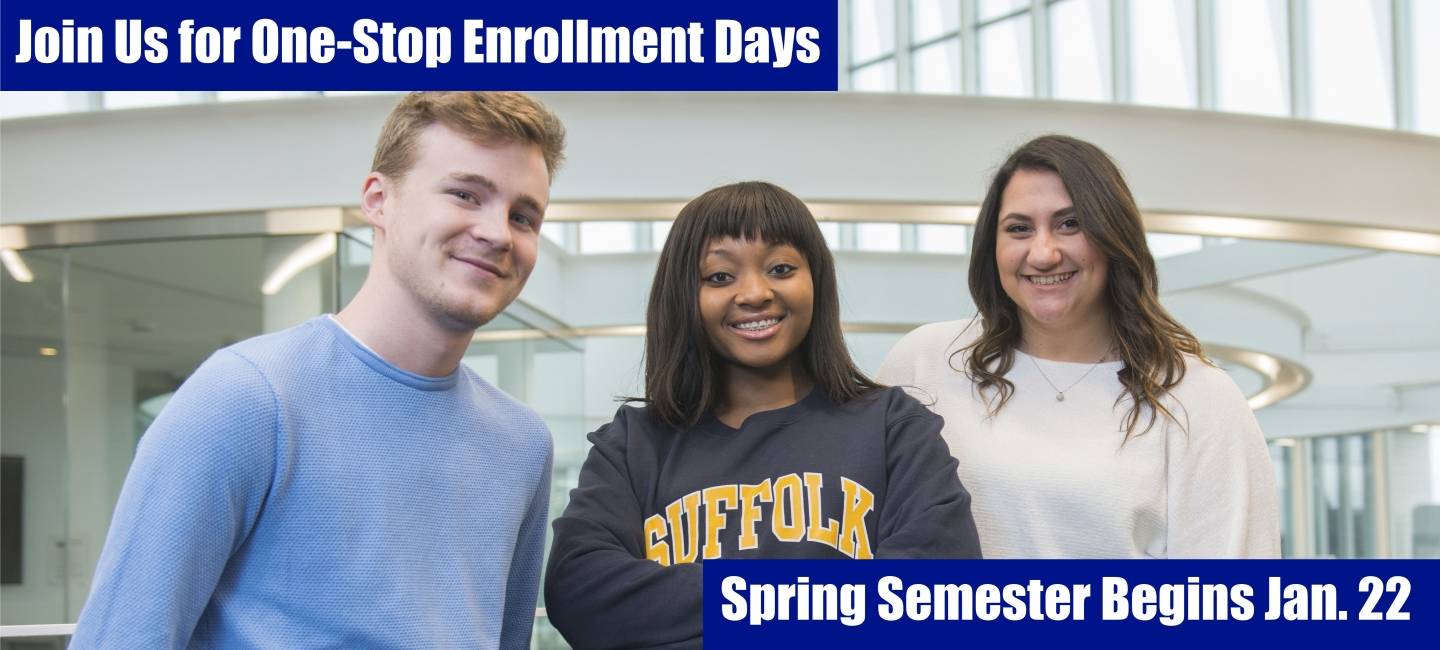 Register - Spring semester begins January 22