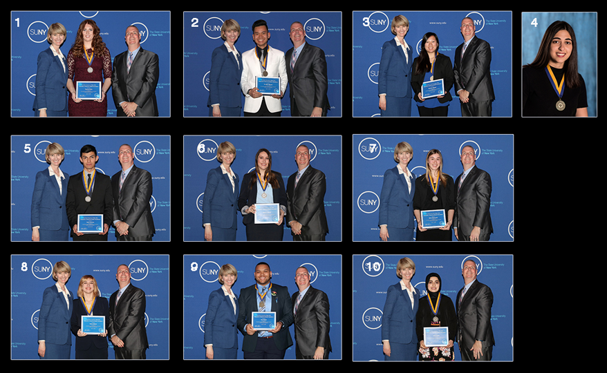 2018 Chancellor Award Winners composite photo