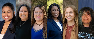 From left to right: Suffolk County Community College students:  Udya Dewanamuni; Carolina Hernandez Alvarez; Julia Heller-Bomba; Nancy Lorme; Nina Kezys and Brianna Callle Boror. For hi-res images, visit: https://photos.app.goo.gl/iCYa4WPnQ36EqkZW8