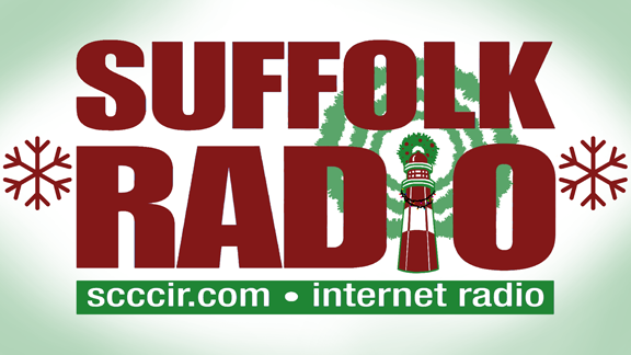 radio station logo holiday themed