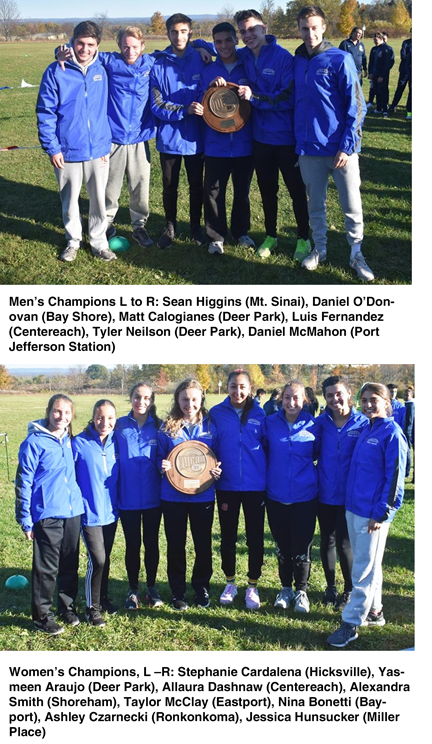 2019 Cross Country Champs Team Photos